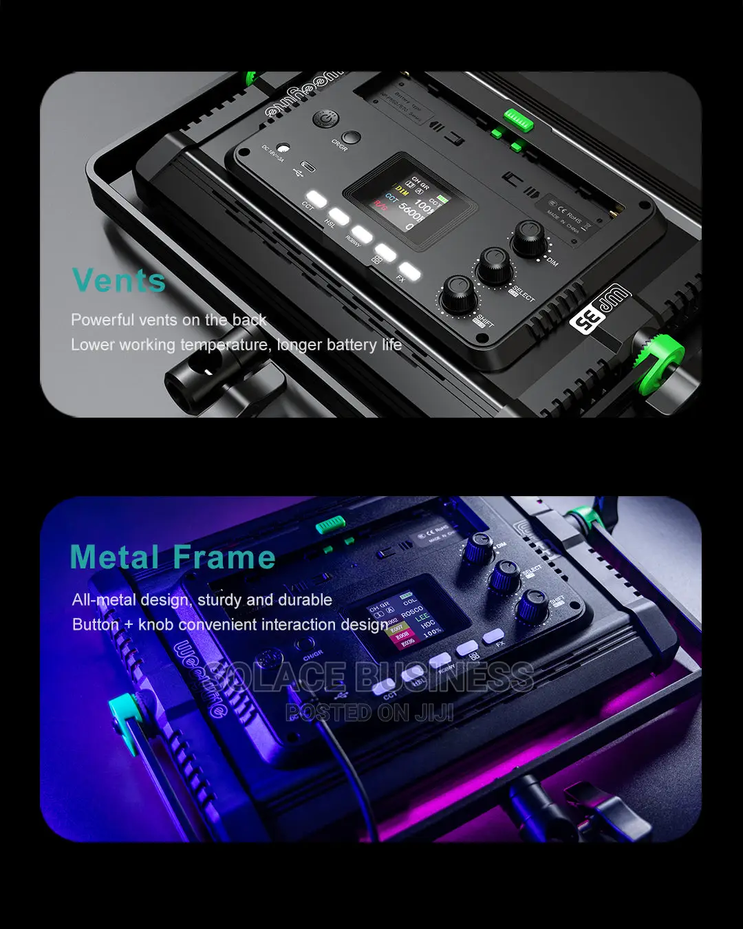 Viltrox Weeylite WP35 RGB LED Light + APP Control