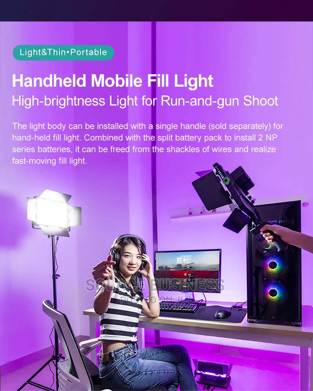 Viltrox Weeylite WP35 RGB LED Light + APP Control