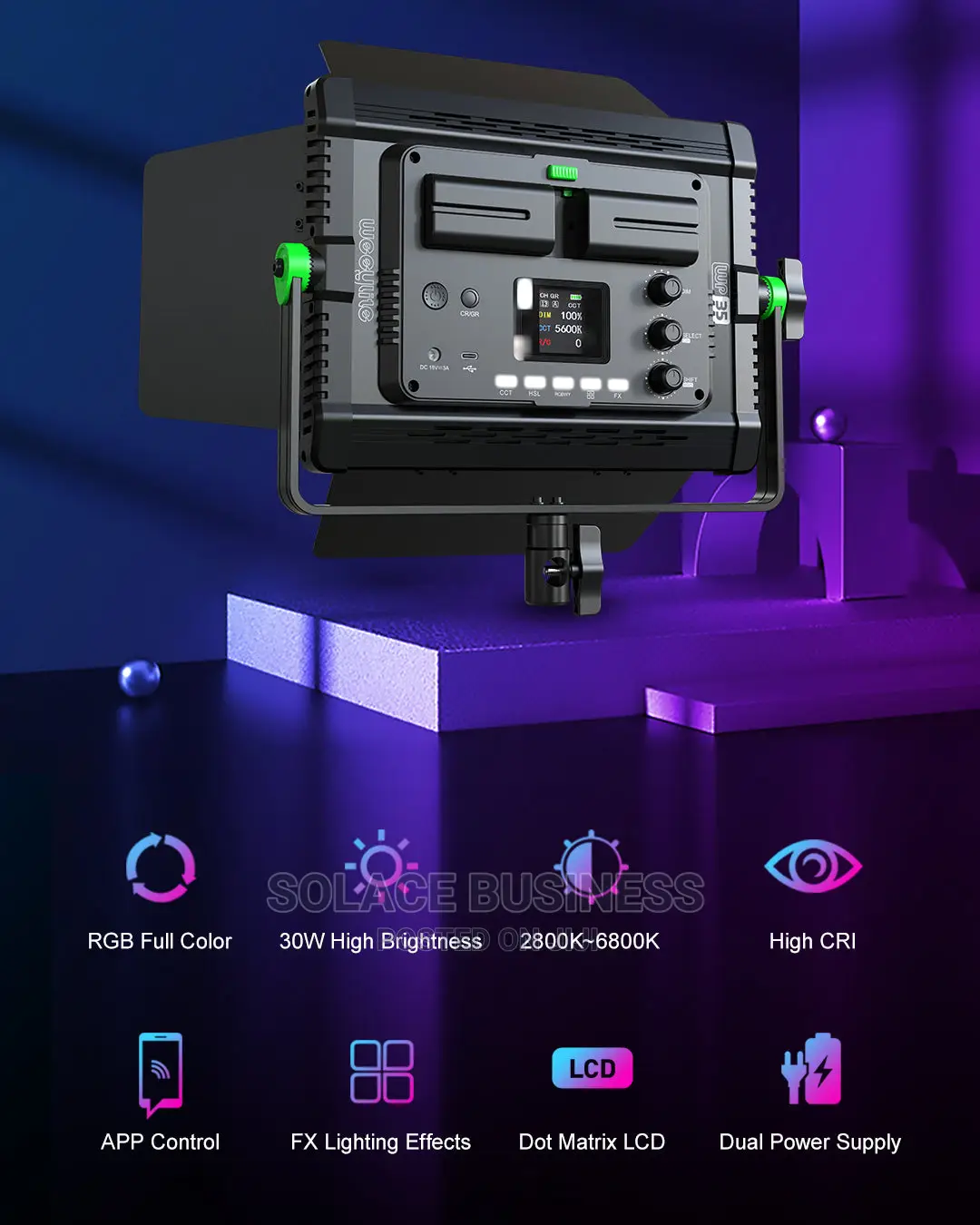 Viltrox Weeylite WP35 RGB LED Light + APP Control
