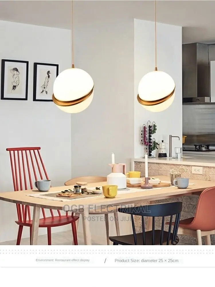 Led Round Ball Pendant Light