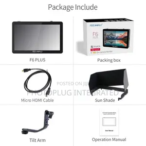 Feelworld F6 Plus 6" Camera Field Touch Screen Monitor