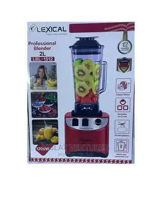 Lexical Blender Smoothie Ice Crush 1200w - Red