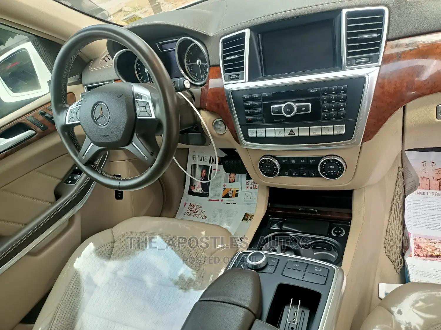 Mercedes-Benz GL-Class 2015 White