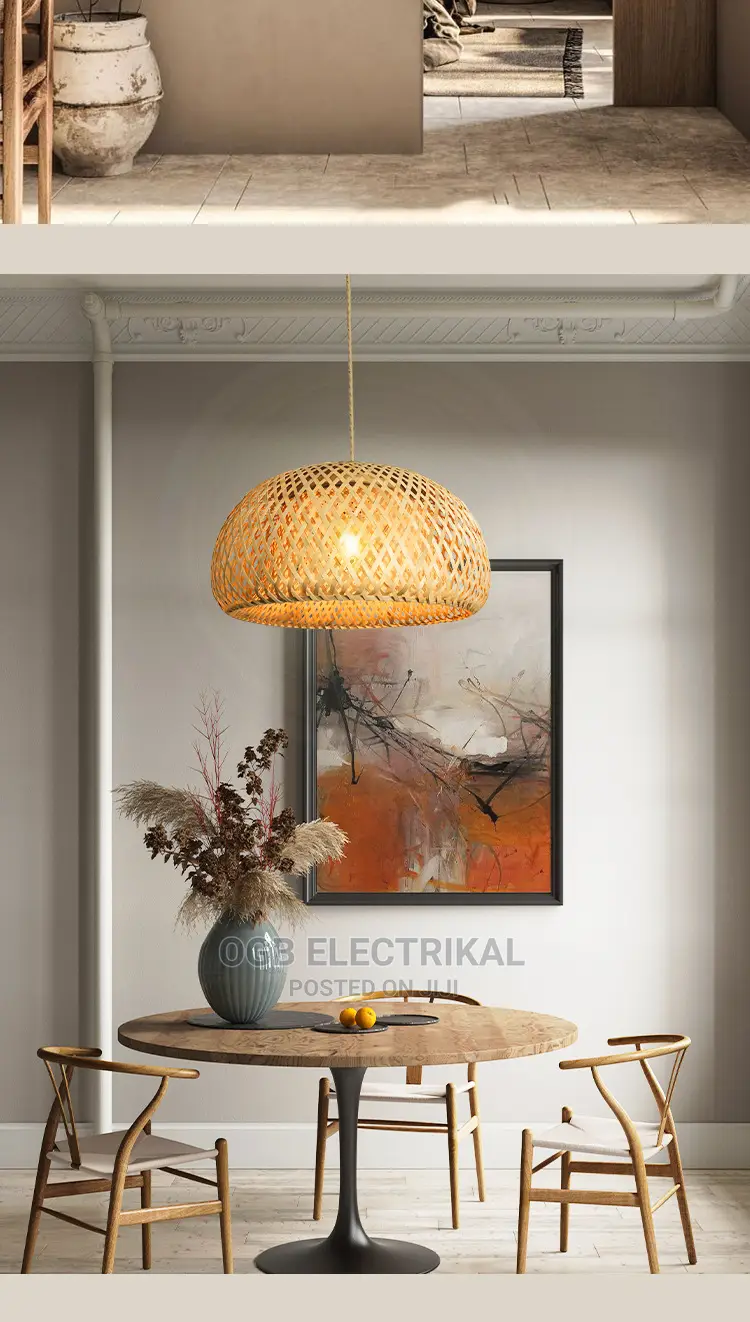 Bamboo Chandelier Pendant Lamp