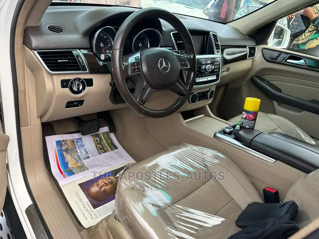 Mercedes-Benz M Class 2015 White