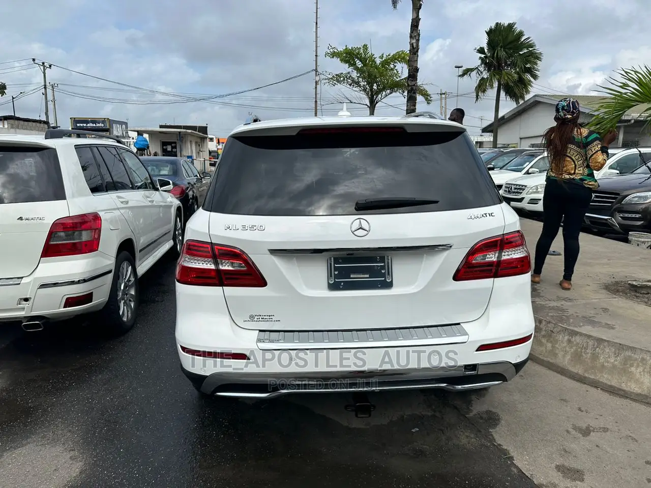 Mercedes-Benz M Class 2015 White