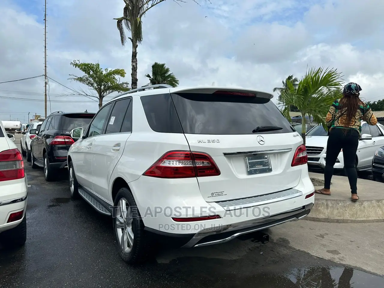 Mercedes-Benz M Class 2015 White