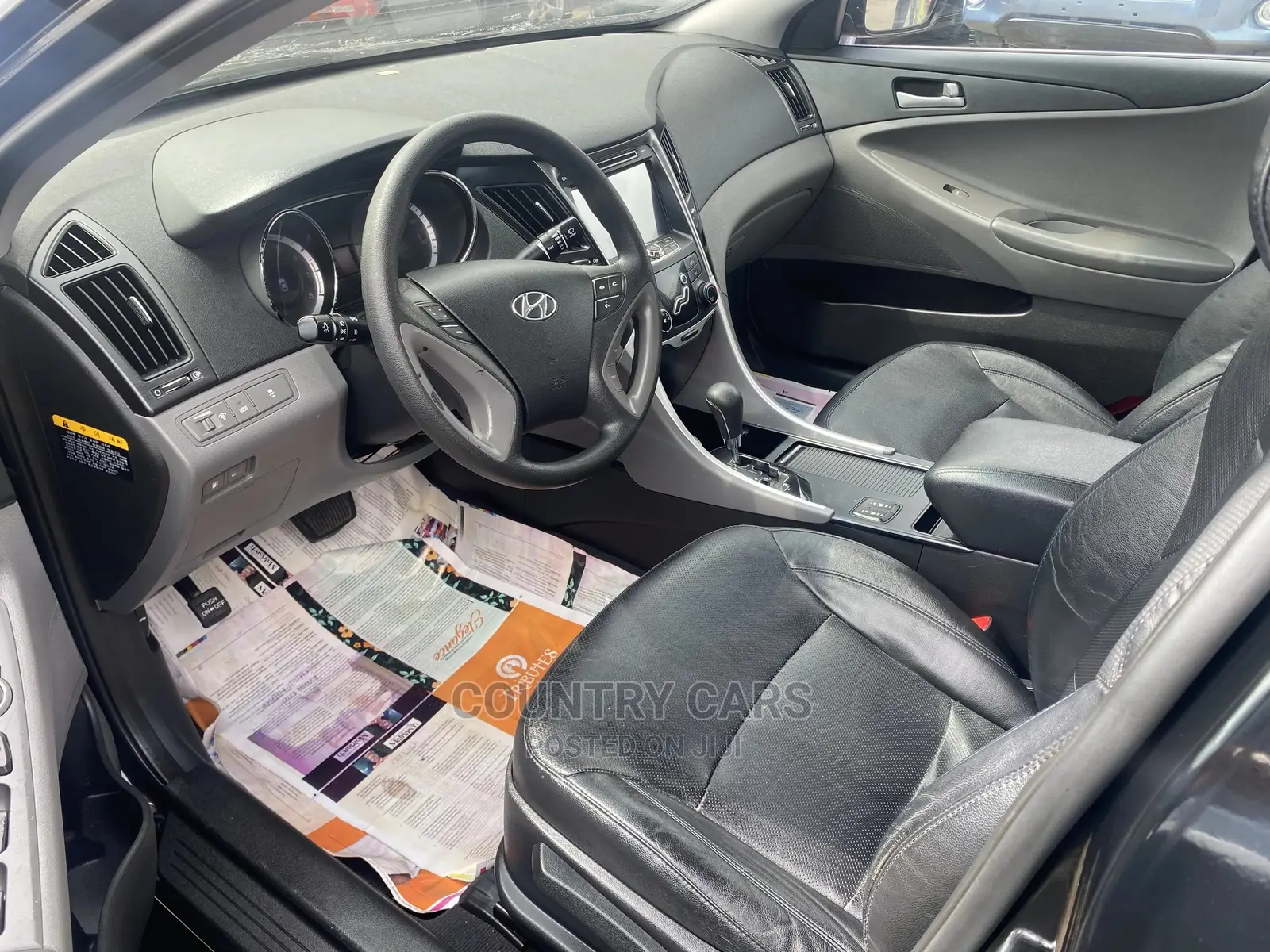 Hyundai Sonata 2012 Black