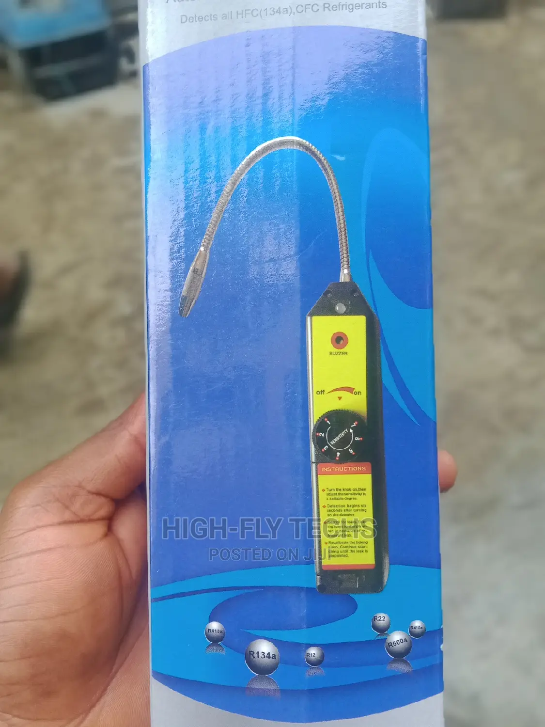 Automatic Halogen Leak Detector