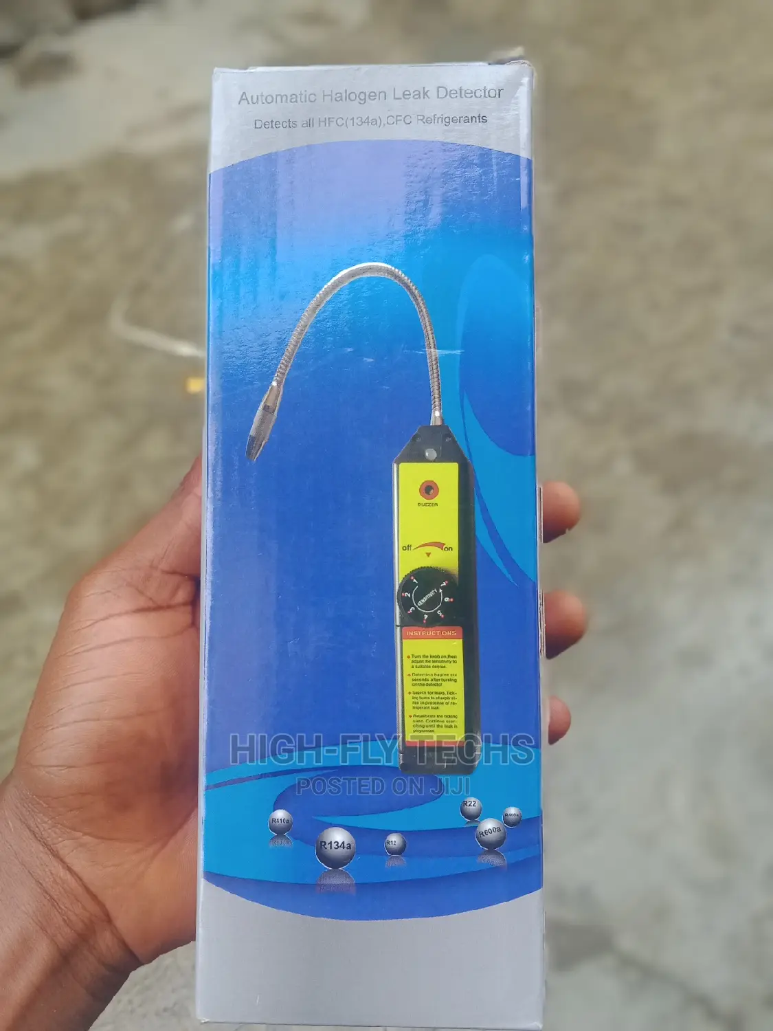 Automatic Halogen Leak Detector