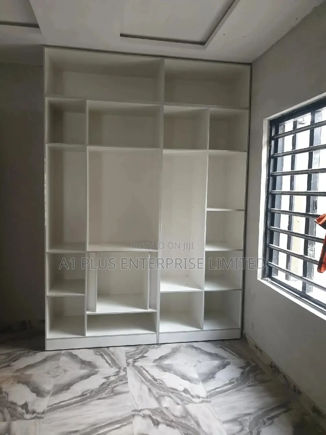 Light Grey Hdf Gloss Full Height X W2000 Wardrobe