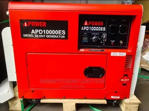 Ipower Soundproof Generator 10 KVA 100% Pure Copper