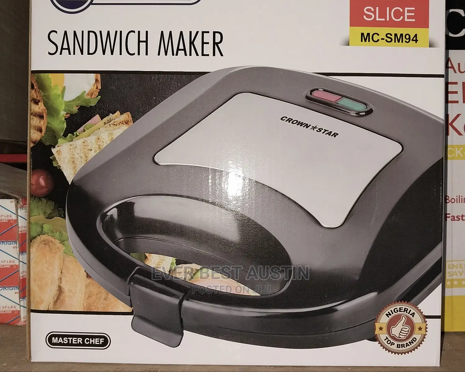 Crown Star Toaster 2slice