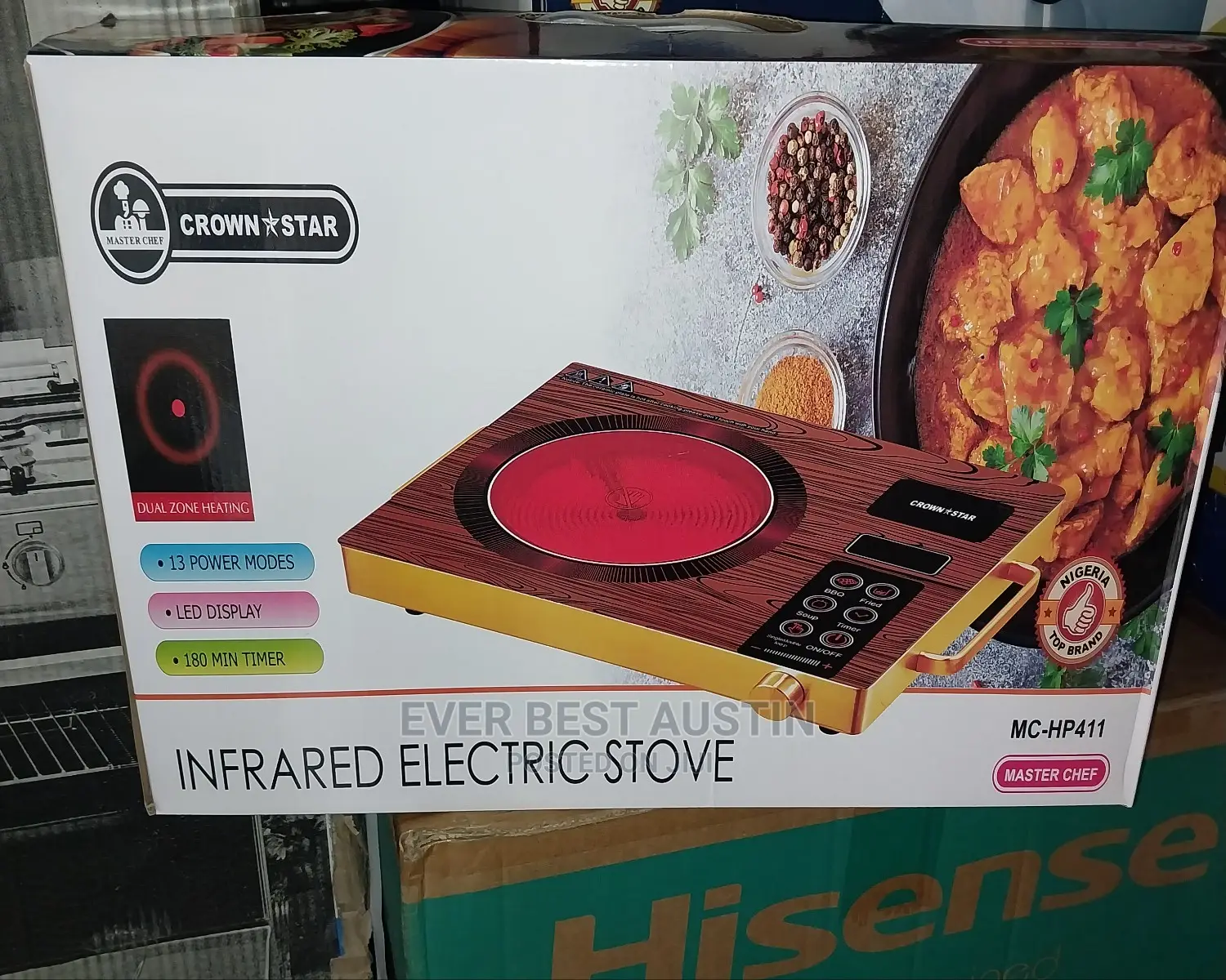 Master Chef Infrared Electric Hot Plate