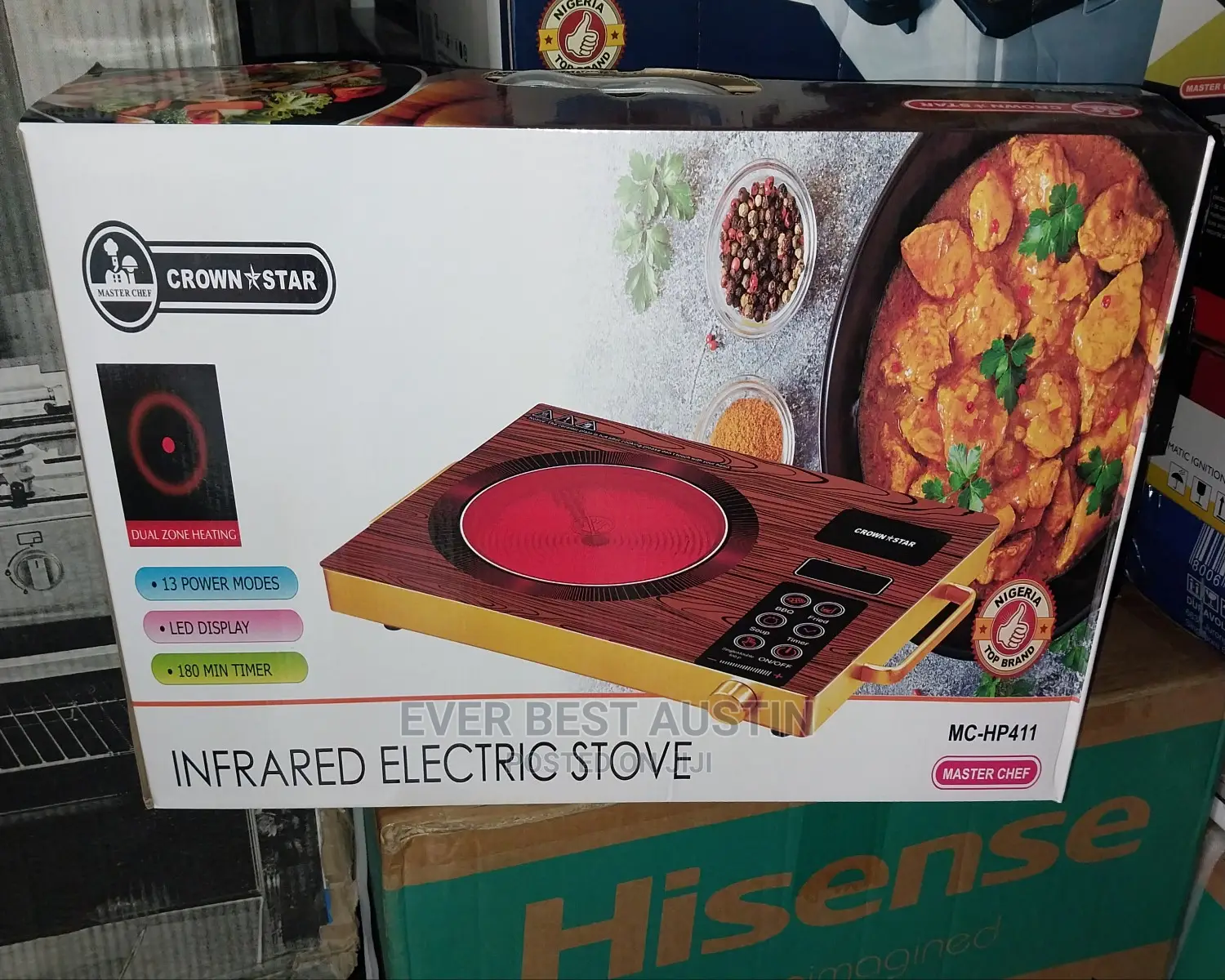 Master Chef Infrared Electric Hot Plate