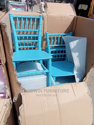 Photo - Blue Children Chiavari Chairs