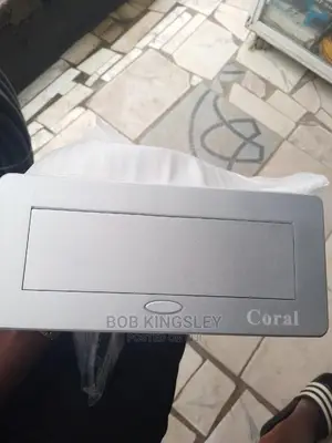 Double Socket Floor Box Coral