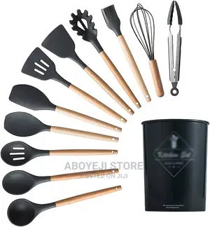 Silicone Kitchen Utensils Set ( 12pieces )