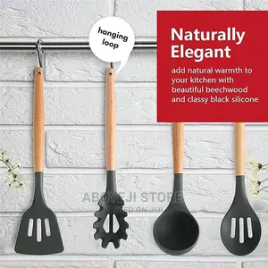 Silicone Kitchen Utensils Set ( 12pieces )