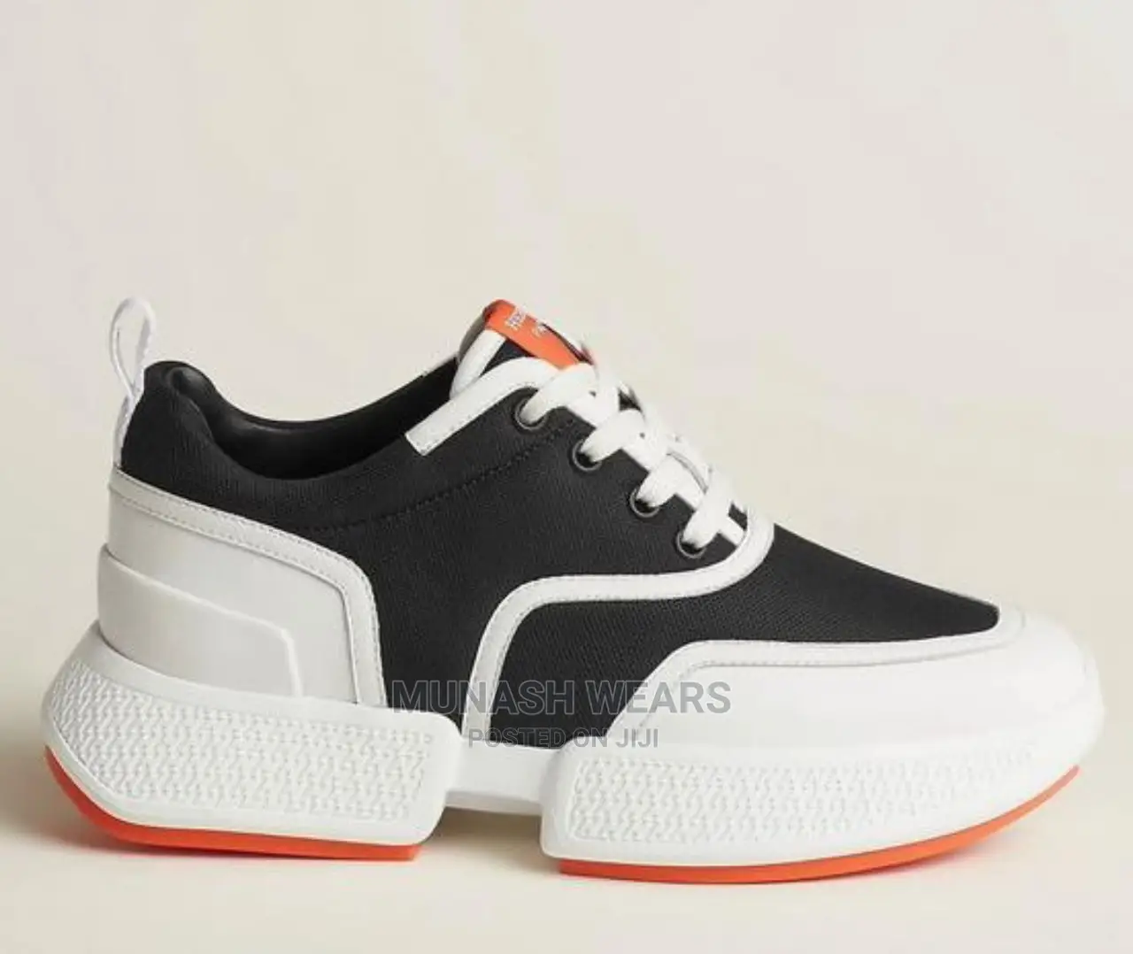 Hermes Leather Sneakers