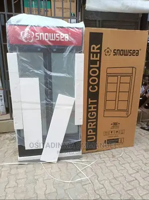 Snow Sea Double Door Upright Coolers