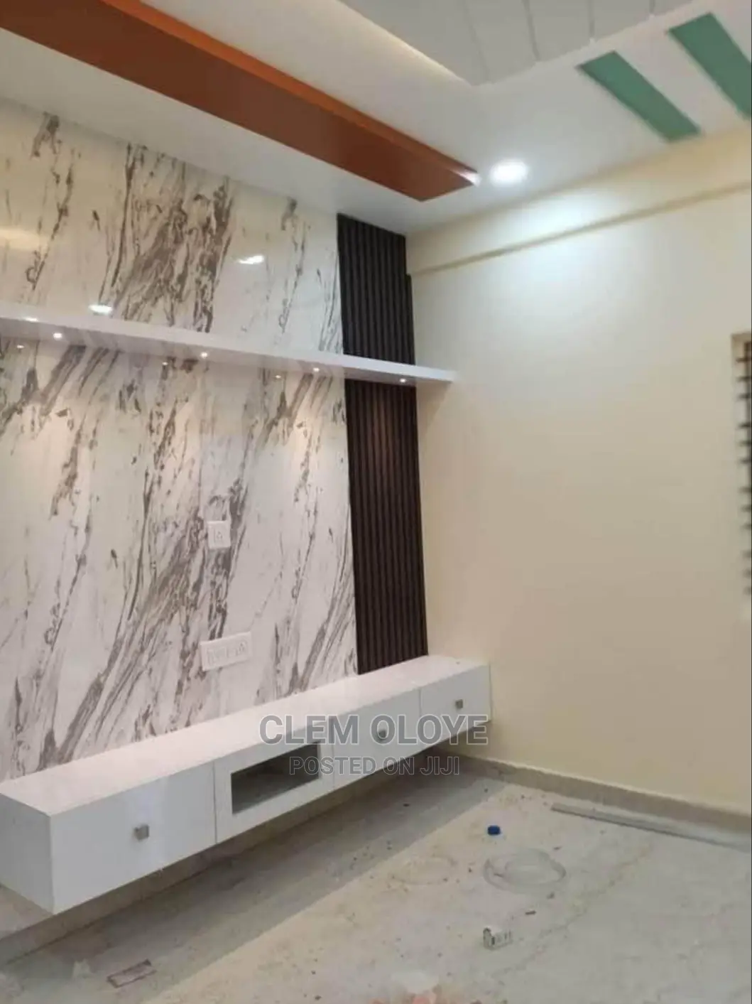 Modern Glossy TV Console