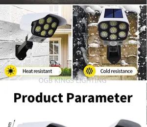 Dummy Camera Solar Light Outdoor Waterproof Motion Sensor