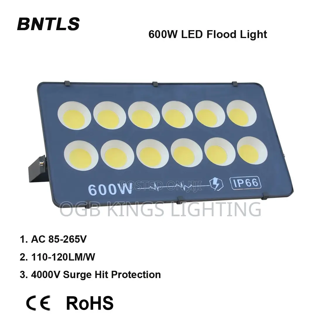 600w High Power LED Floodlight Projection Light