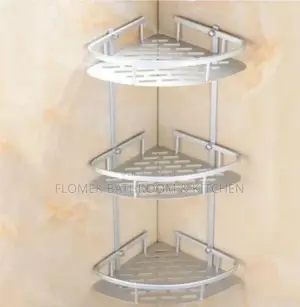 Bathroom/Kitchen Corner Rack