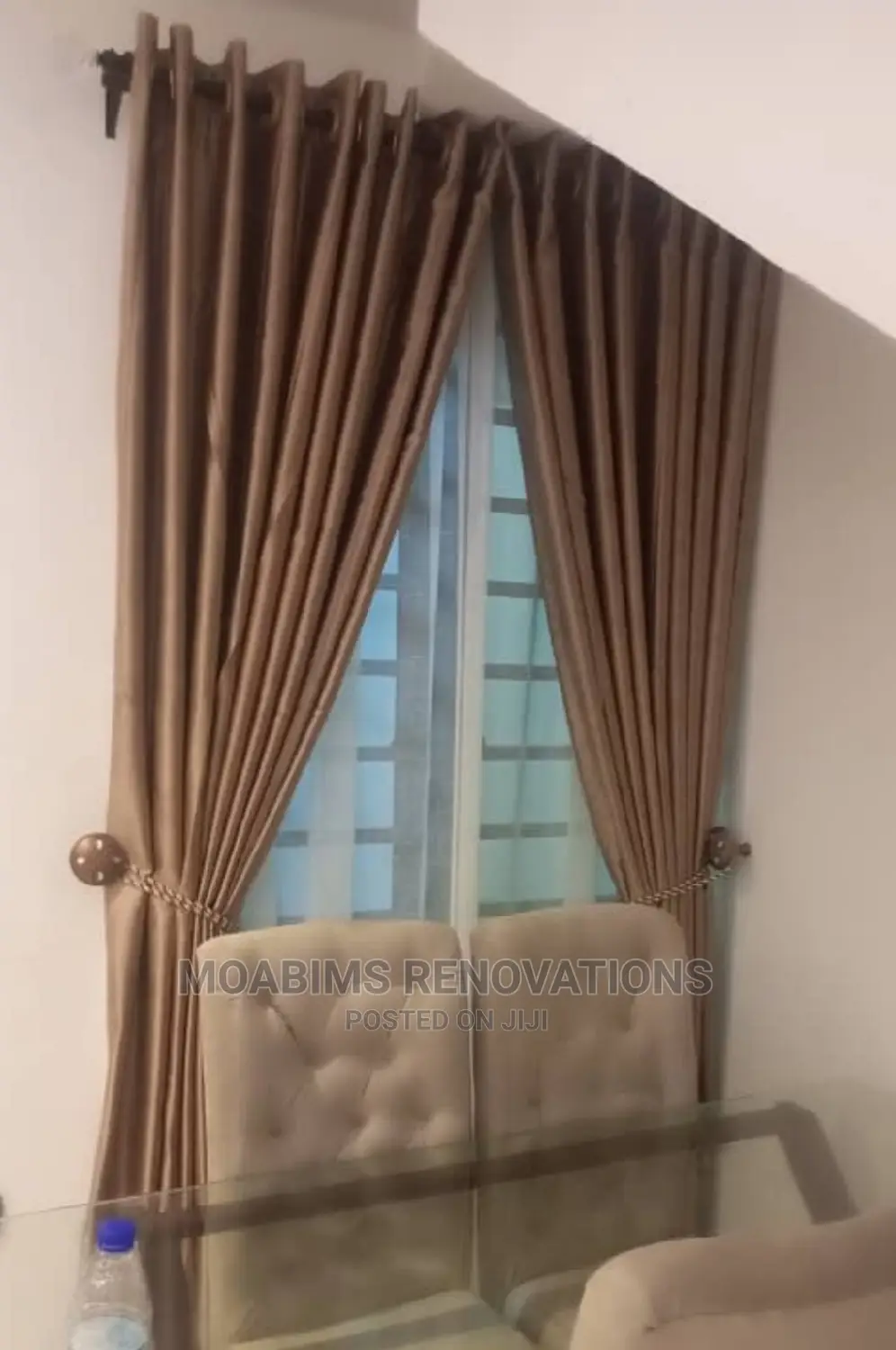Light Brown VIP Branded Turkish Curtains
