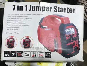 7 in 1 Portable Power Station, Jump Starter, Air Compressor
