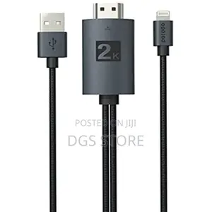 Porodo Braided HDMI Lightning Cable