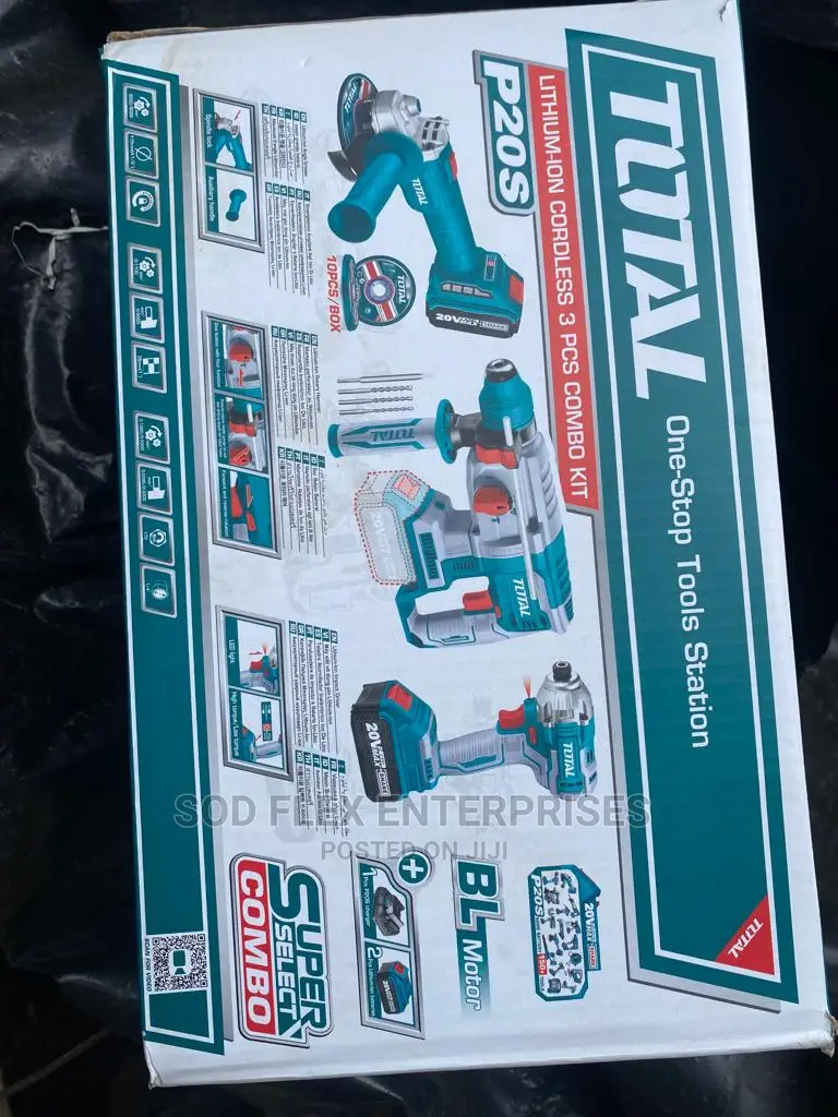 20v 3 Set Cordless Combo Kit