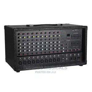 Photo - Powered Box Mixer Amp Ten 10 Channels With BT/USB