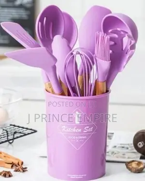 Generic Silicone Spoon Set - 12 Pieces