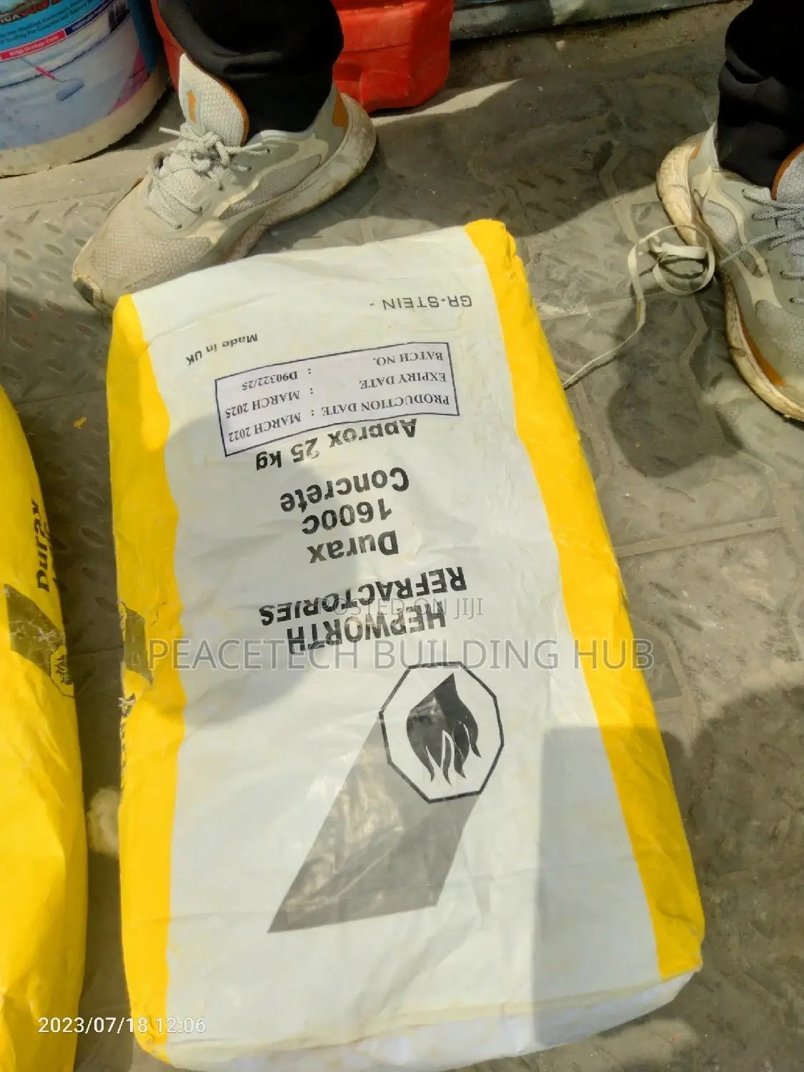 Refractory Fireproof Cement