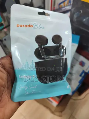 Porodo Blue Earbuds 3 Bluetooth