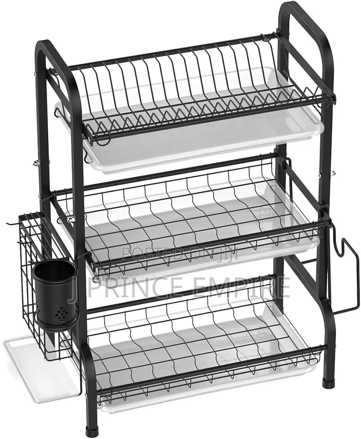 Non Rusty Original 3 Layer Dish Rack- 16inches