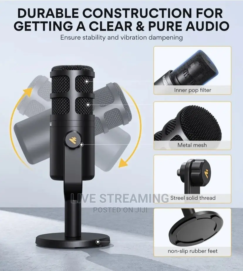 Pd100 XLR Podcast Microphone