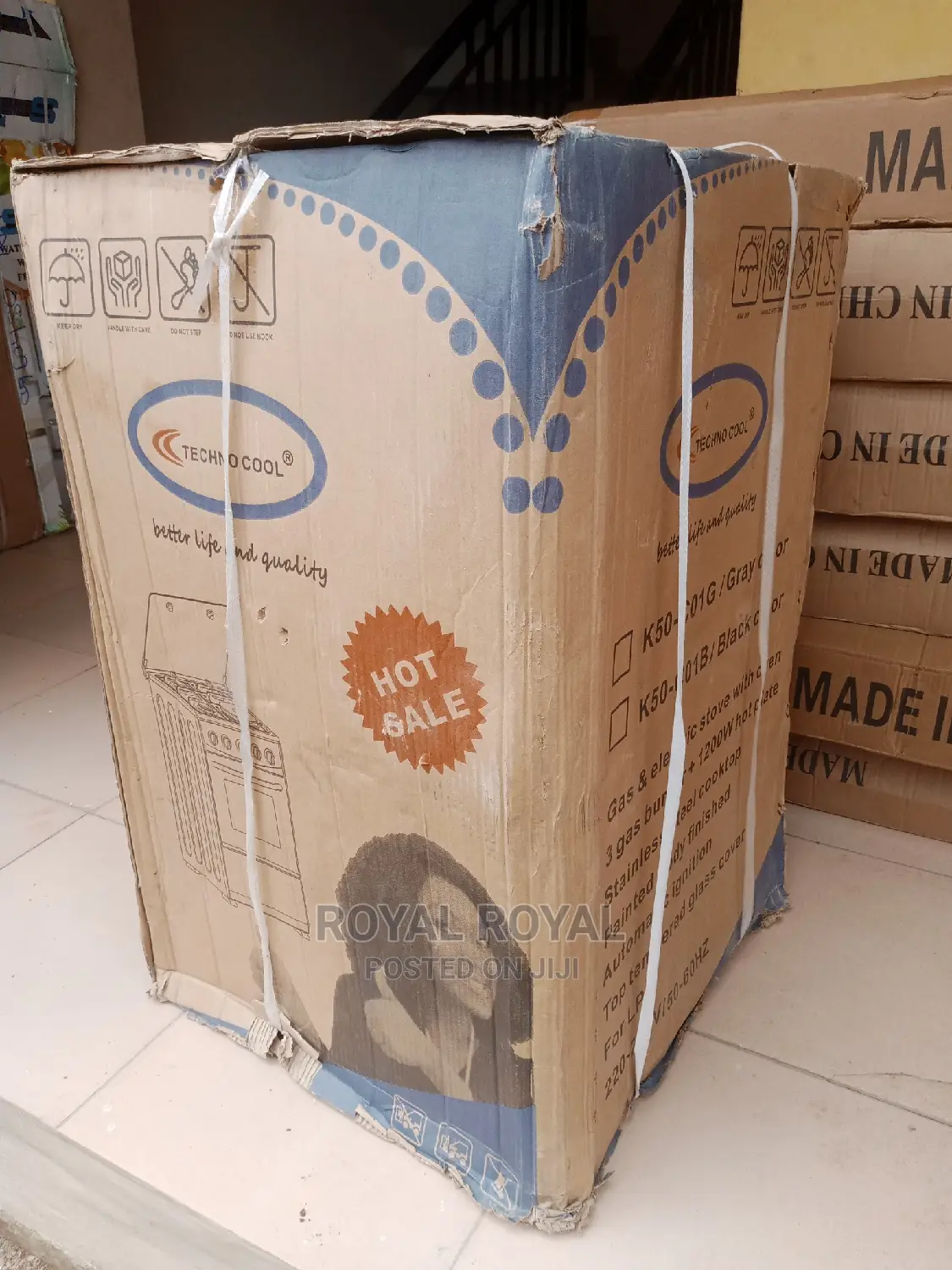 Technocool 3 Gas + 1 Electric Standing Cooker