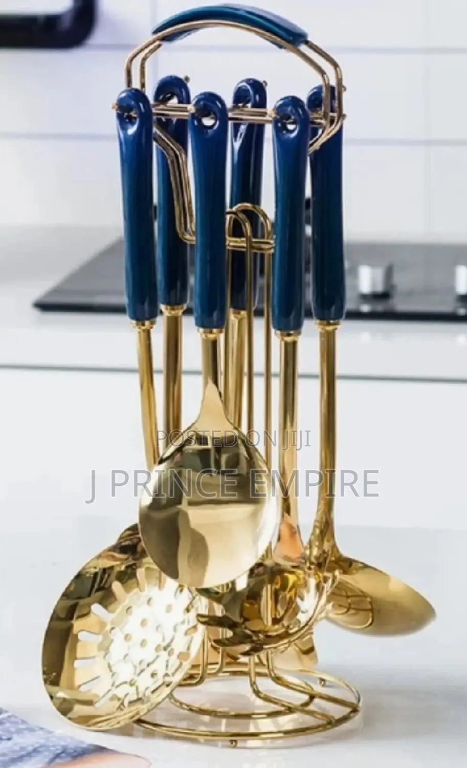 7 PCS Quality Gold Cutlery Set