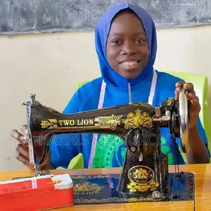 Two Lion Sewing Machine With Motor-Automatic/Manual
