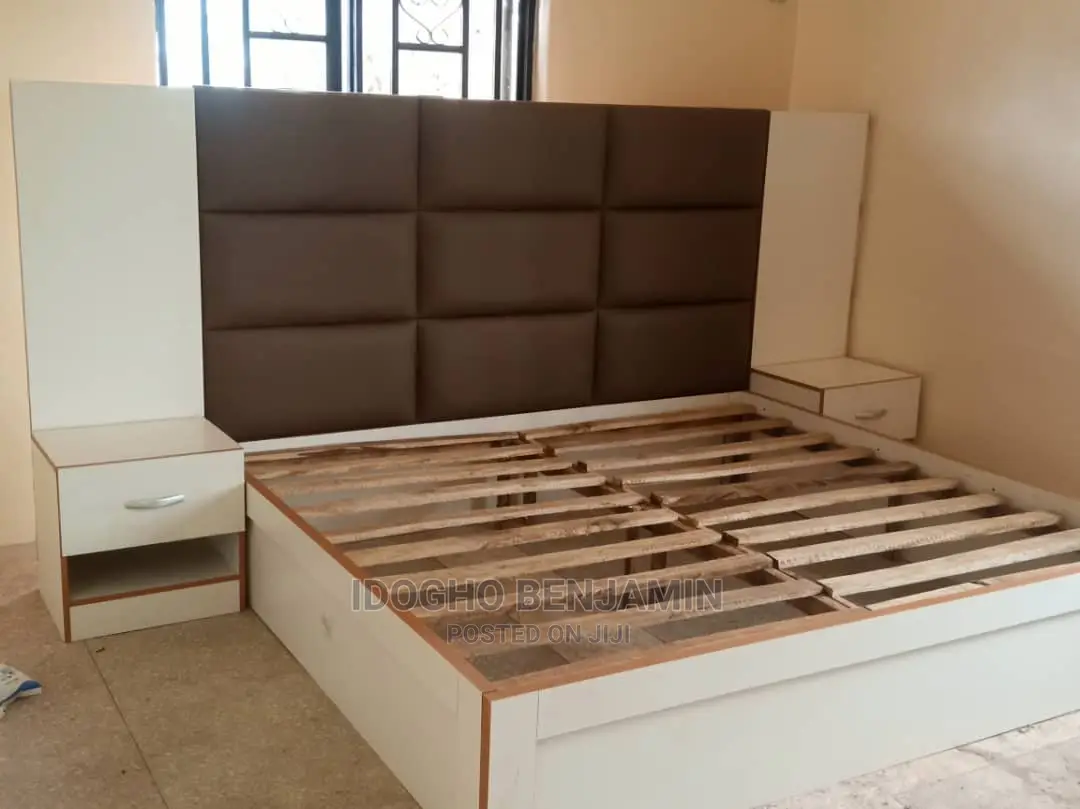 Quality Hardwood Bed 6 by 7