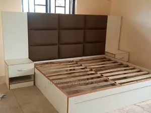 Quality Hardwood Bed 6 by 7