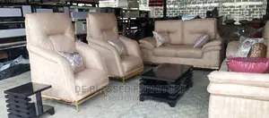Luxury Leather Fabric Sofa