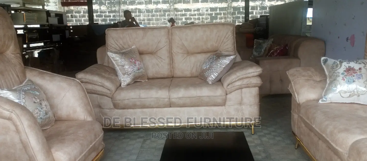 Luxury Leather Fabric Sofa