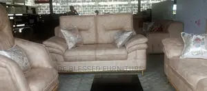Luxury Leather Fabric Sofa