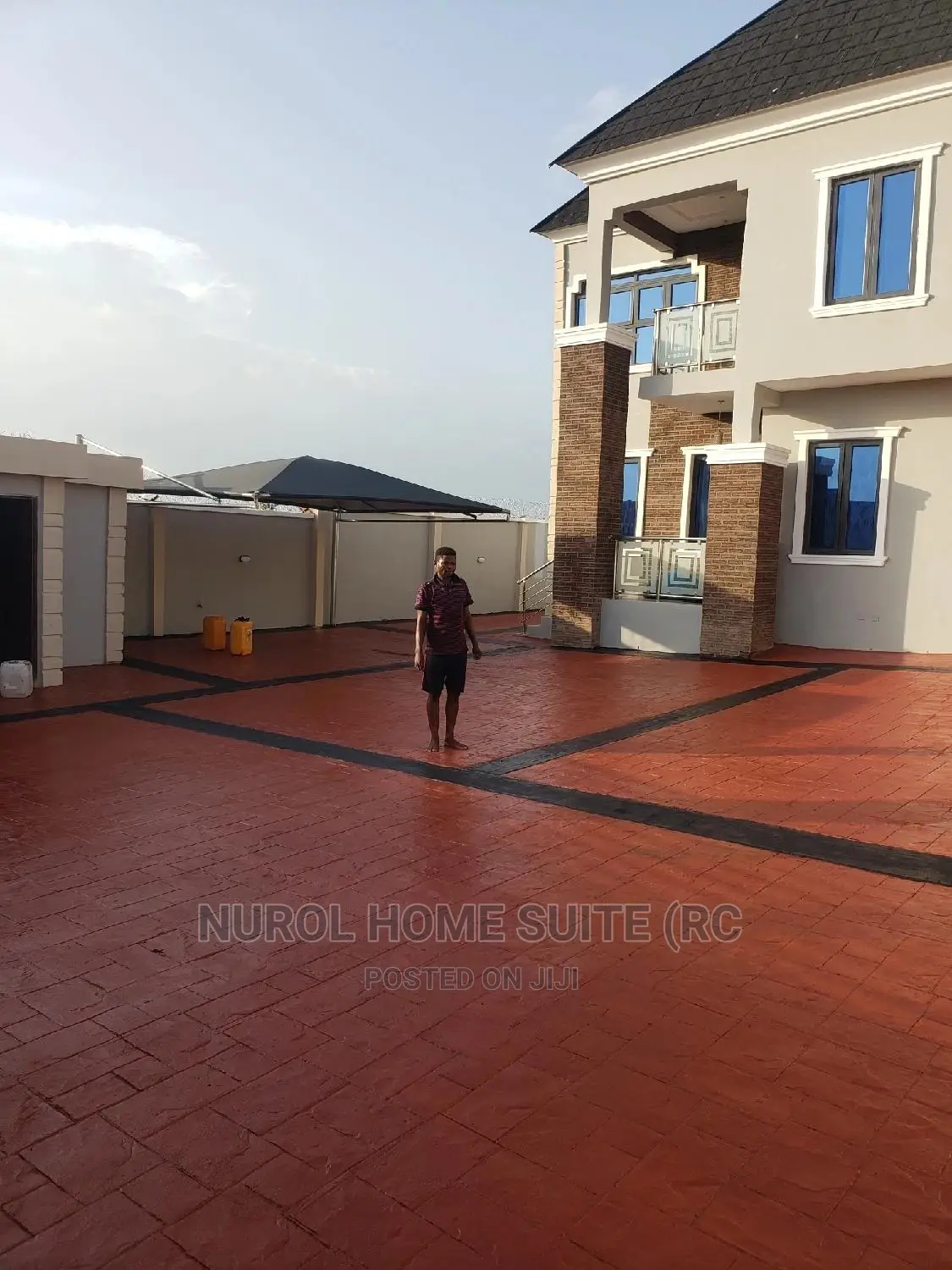 Stamped Concrete Floor (Ashlar Pattern)