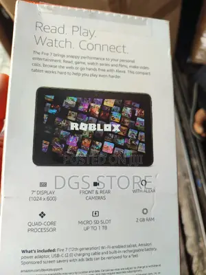New Amazon Fire 7 16 GB Gray