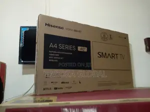 Durable Hisense Television 40" Smart With Vidaa OS + Netflix